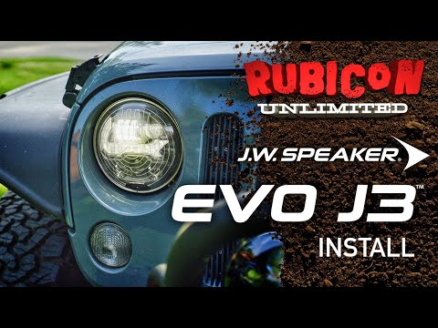J.W. Speaker EVO J3 Install