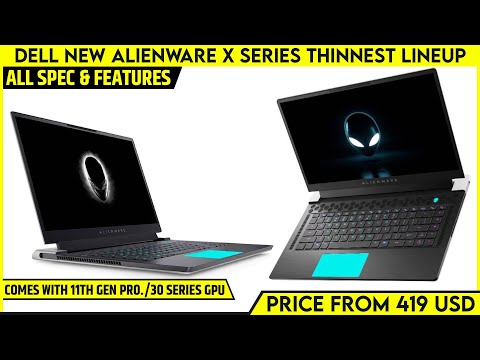 Dell Alienware Thinnest X Series Line-up Alienware x17, x15 And m15 R6 Gaming Laptop Launched