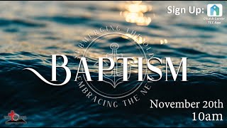 Baptism Service 10am