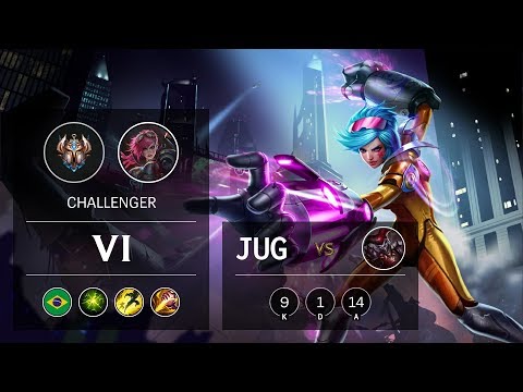 Vi Jungle vs Shaco - BR Challenger Patch 9.23
