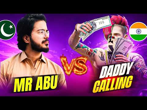 MR ABU Vs DADDY CALLING TEAM🔥 PAK Vs IND FREE FIRE