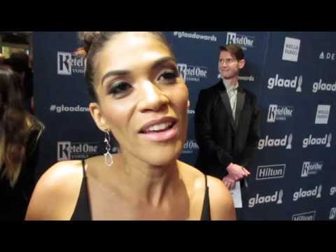 Laura Gomez plays Blanca Flores on Orange is the New Black OITNB at The GLAAD Media Awards NYC 2016