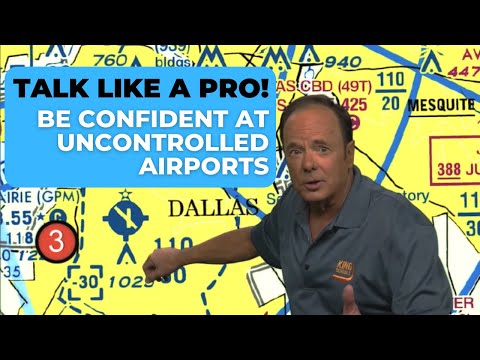 Communicate Like a Pro at Uncontrolled Airports // Private Pilot Ground School