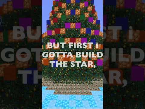 World Record Christmas Tree in Minecraft! 😱🎄