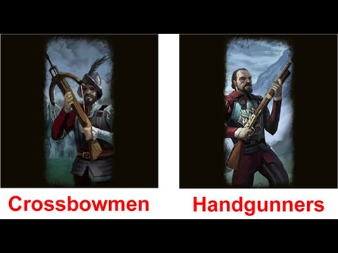 Total War: Warhammer 1vs1: Crossbowmen vs Handgunners