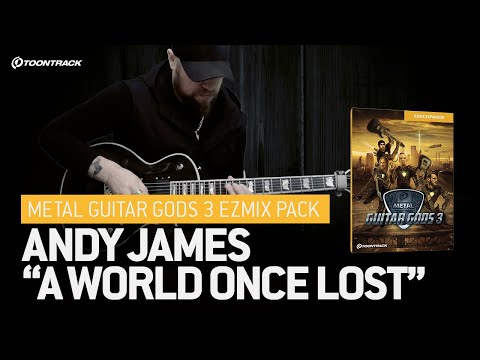 Andy James playthrough - Metal Guitar Gods 3 EZmix Pack