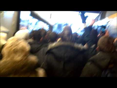 Feyenoord supporters @ Utrecht Centraal 24-2-2013