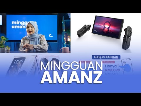 Mingguan Amanz  - Lenovo Legion Go, Pakej 5G Rahmah, Oppo N3 Flip