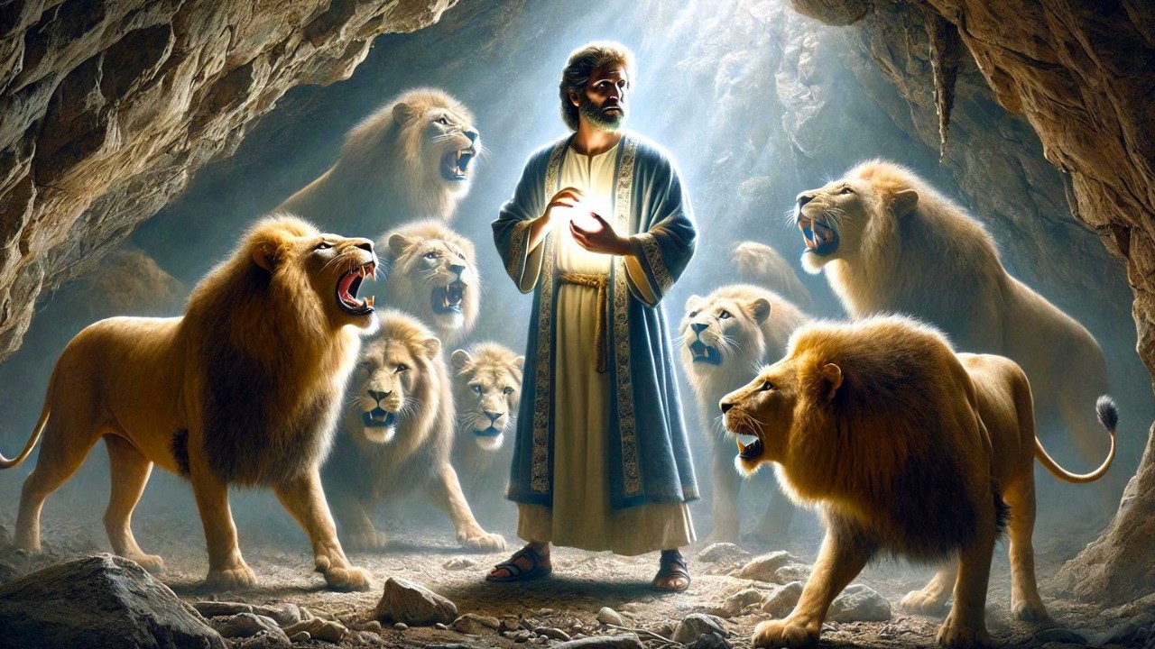 O que ACONTECEU na COVA dos LEÕES? A História COMPLETA do Profeta DANIEL.