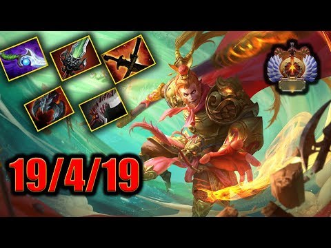 Monkey King crazy attack speed with the leveller Dota2 7.25