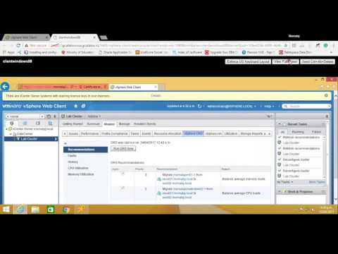 Lab 24: VMware vSphere Distributed Resource Scheduler