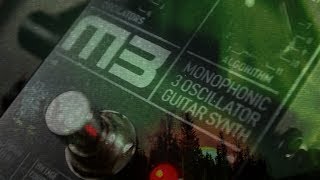 Video thumbnail for Subdecay: M3 Monophonic Guitar Synth Pedal - Video Demo by Harsh Tones, Inc.