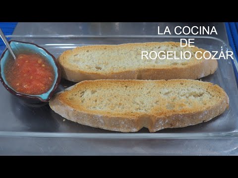 Como preparar el tomate para el pan tumaca o pan con tomate 2022