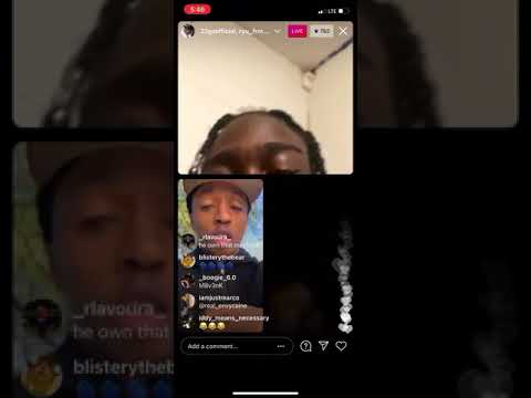 22gz goes live with swae flock and FYI and says swae is now blixkys newest artist what y’all think