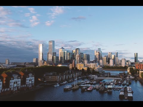 Test drone flight - Surrey Quays