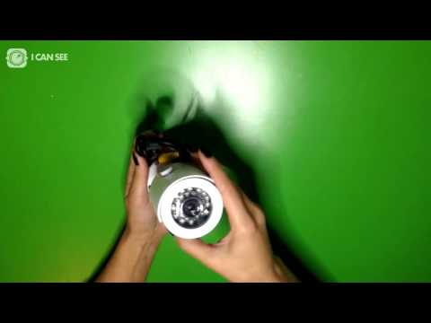 Unboxing + review ICSS-HD2400 camera supraveghere HD-SDI