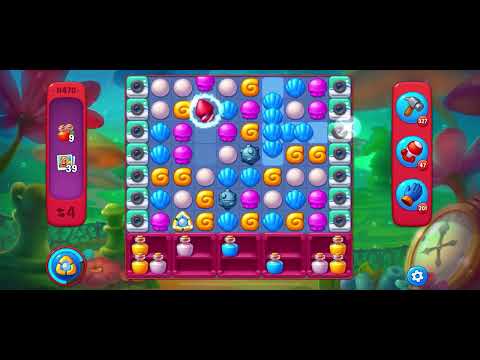 Fishdom Hard level 11470 no boosters フィッシュダム ハード