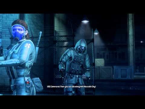 Resident Evil: Operation Raccoon City all cutscenes - Against Umbrella (Vector) [Ending]