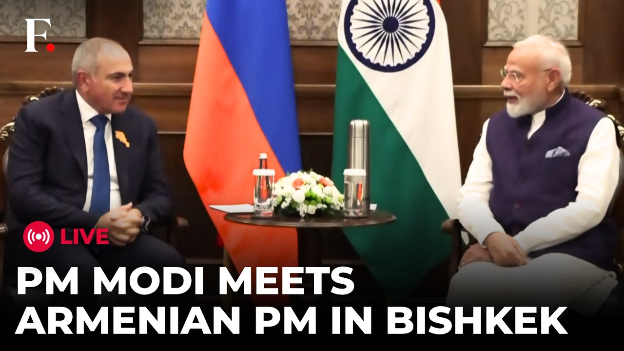 PM Modi LIVE: Indian PM Narendra Modi Holds Bilateral Meeting with Armenian PM Pashinyan | SCO