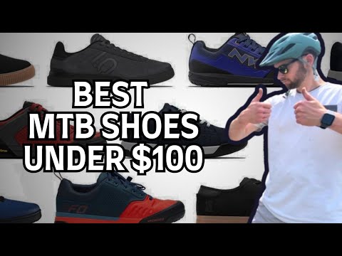 BEST Mountain Bike shoes on a $100 Budget! (flat pedals)