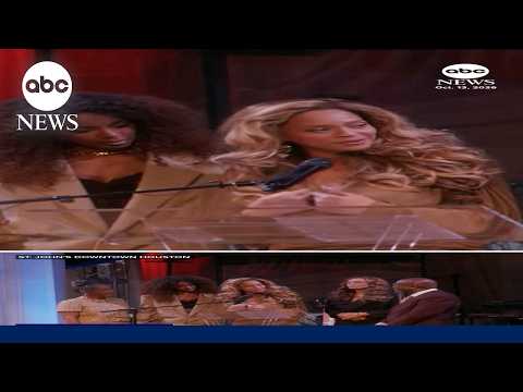 Beyoncé, Tina Knowles, Kelly Rowland celebrate opening of Knowles-Rowland House
