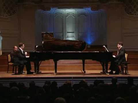 4 Brahms Sonata for two pianos Op 34b 4th mvt D'Oria Nicolas Kobrin