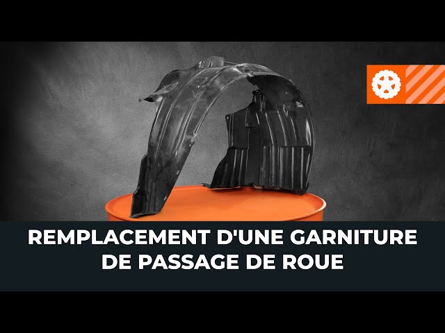 Regardez le vidéo manuel sur la façon de remplacer VW TOURAN Garniture passage de roue