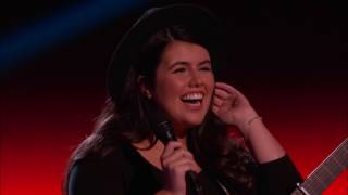 The Voice 2015 Blind Audition   Madi Davis   'It's Too Late'