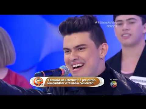 makem oliveira soltando a voz e deixou até a Eliana de boca aberta!