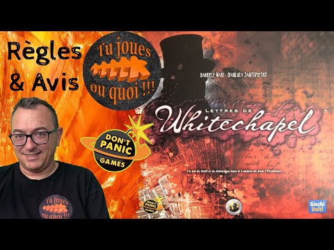 Lettres de Whitechapel Règles et avis
