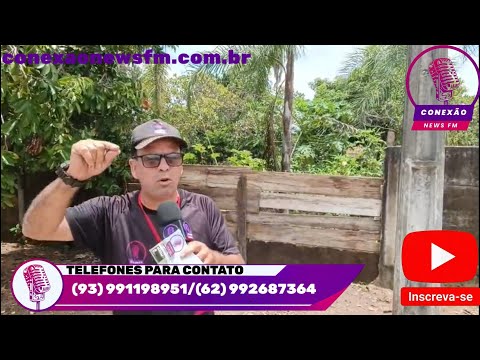 Denúncia de Morador Sobre Máquina da Prefeitura Municipal que Derrubou