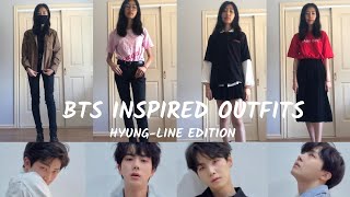 get the look - BTS hyung line edition //