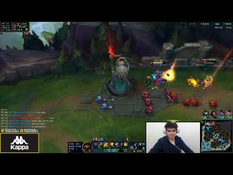 "Não tem como tomar gank de Cho'Gath JG" - Hydrogen Stream