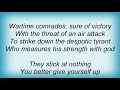 Sodom - Unbury The Hatchet Lyrics