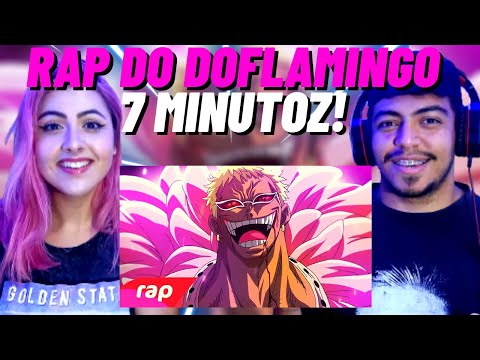 REACT - Rap do Doflamingo (One Piece) - UM REI | NERD HITS - RAP NERD