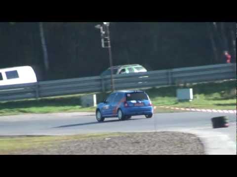 Tomasz Modelski - Renault Clio Sport Cup - SuperOes X Runda - Tor Kielce 20-10-2012