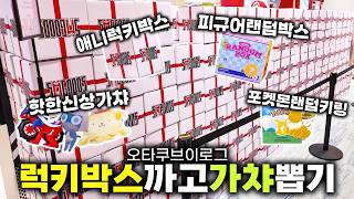 럭키박스 랜덤박스 네박스 까고 가챠하고 팝마트자판기 뽑고 포켓몬랜덤키링 사느라 바쁜 오타쿠