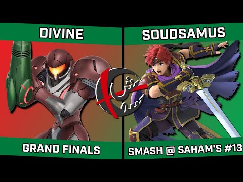 Smash @ Saham's #13 - GRAND FINALS - Divine (Samus) vs Soudsamus (Roy)