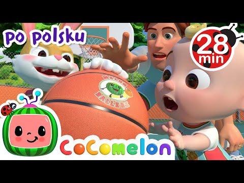 Koszykówka | CoComelon po polsku | Piosenki dla dzieci