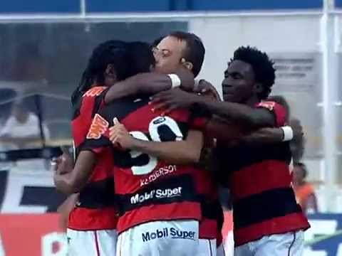O gol do Flamengo 1 X 0 Friburguense - 18/03/2012 Carioca 2012 - Taça Rio