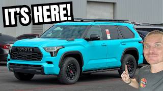 It's Here! New 2026 Toyota Sequoia TRD Pro Wave Maker - Review