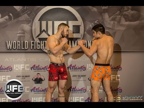 WFC 65| Adam Hill Vs Ty Glowniak February 18,2017 at Atlantis Casino