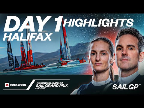 Day 1 Highlights // ROCKWOOL Canada Sail Grand Prix | SailGP