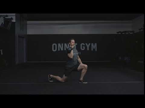 Offset Reverse Lunge