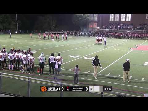 Beverly vs Marblehead High School Football 10/4/19