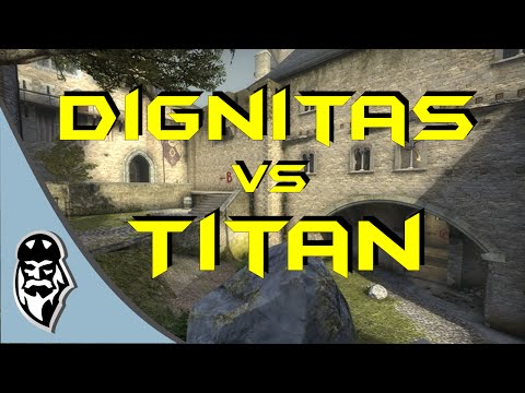 CS:GO - Titan vs dignitas, PGL Season 2015 (highlights)