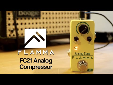 Демонстрация педали Flamma FC21 Analog Comp