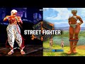 ELENA Gameplay Comparison SF4 SF6