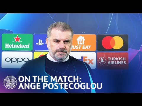 Ange Postecoglou On The Match | Celtic 0-3 Real Madrid