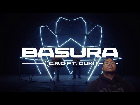 Hyped! BASURA - C.R.O ft. DUKI (prod. Negro Dub) |South African Reaction